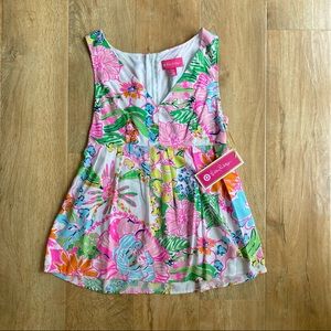 Lilly Pulitzer for Target Nosey Posey Tank, Size M